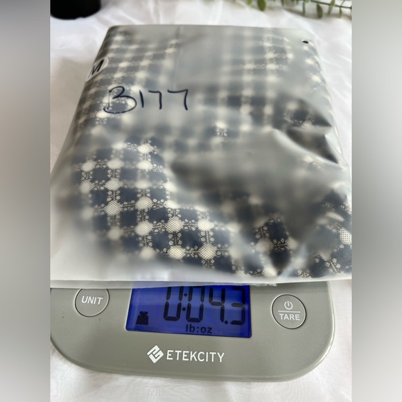 CAbi Blouse Womens size Medium Button Up Sheer Long Sleeve Plaid Career - Picture 10 of 10